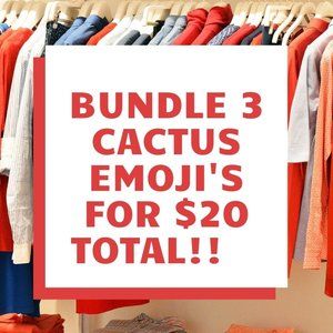 Bundle and 3 items marked with 🌵for $20 total!!